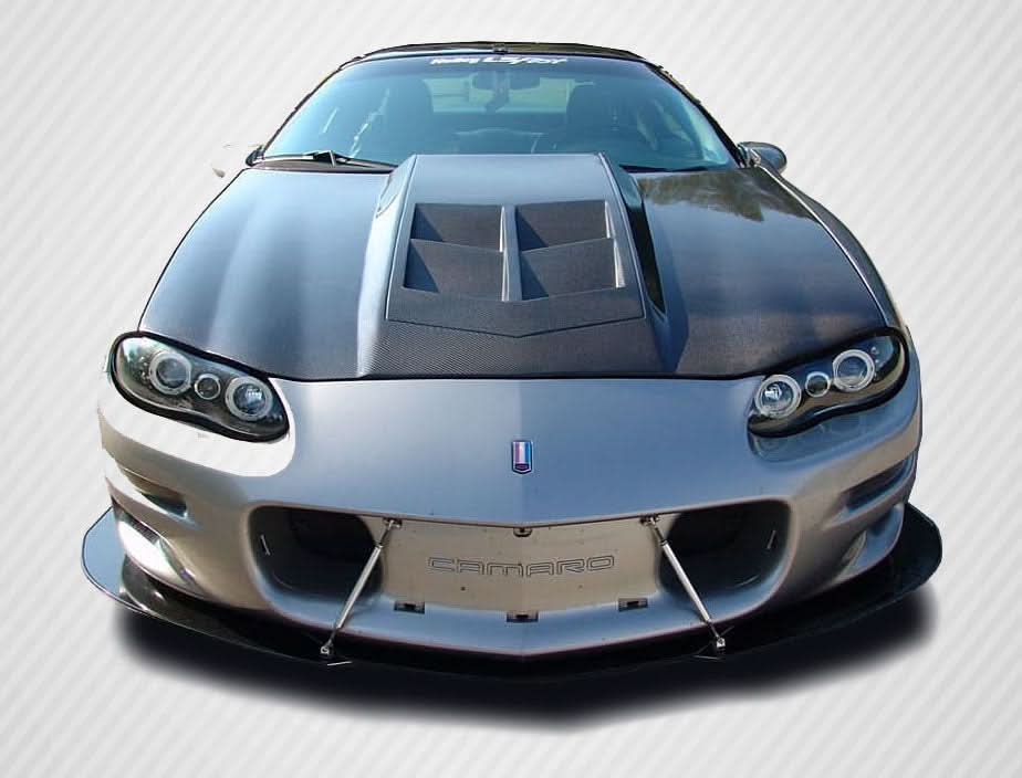 1998-2002 Chevrolet Camaro ZL1 Look Hood - Carbon Fiber
