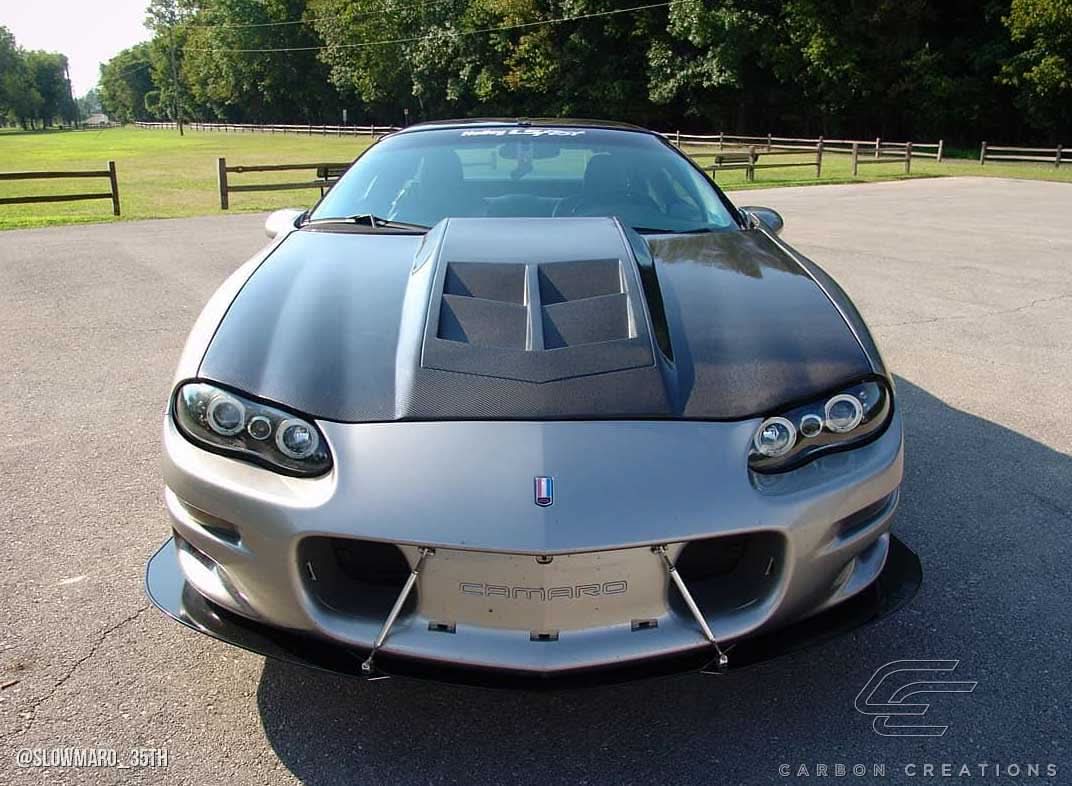 1998-2002 Chevrolet Camaro ZL1 Look Hood - Carbon Fiber