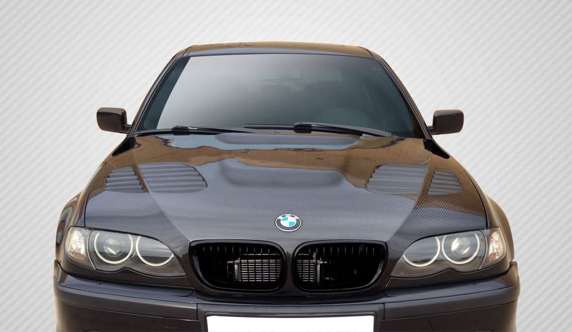 2002-2005 BMW 3 Series GTR Style Hood - Carbon Fiber