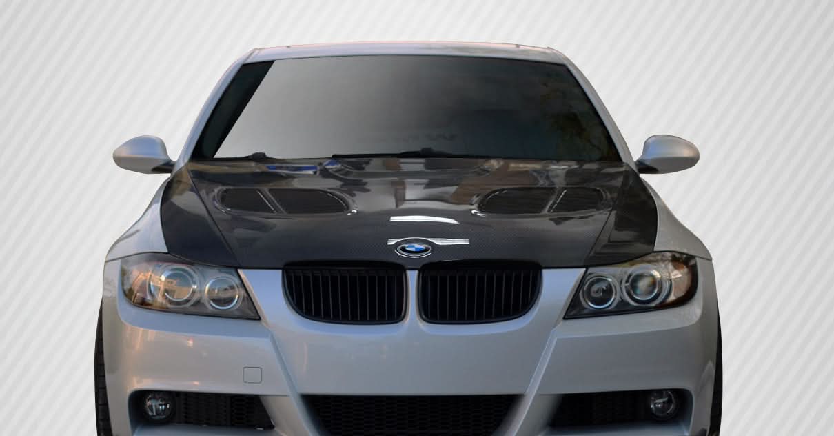 2006-2008 BMW 3 Series GTR 2 Style Hood - Carbon Fiber