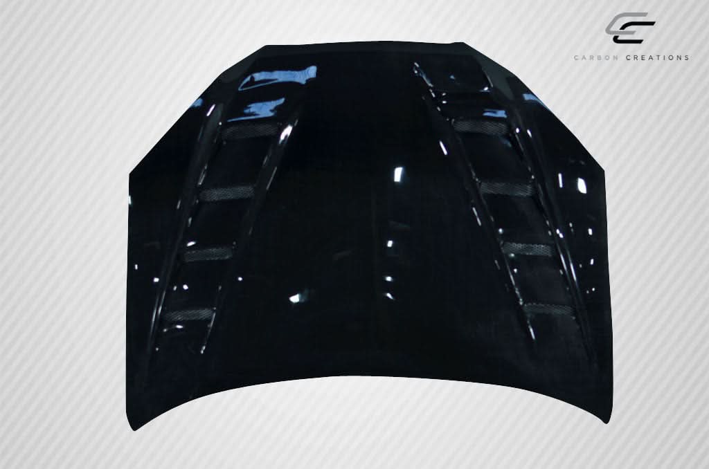 2010-2012 Hyundai Genesis Coupe RS-1 Style Hood - Carbon Fiber
