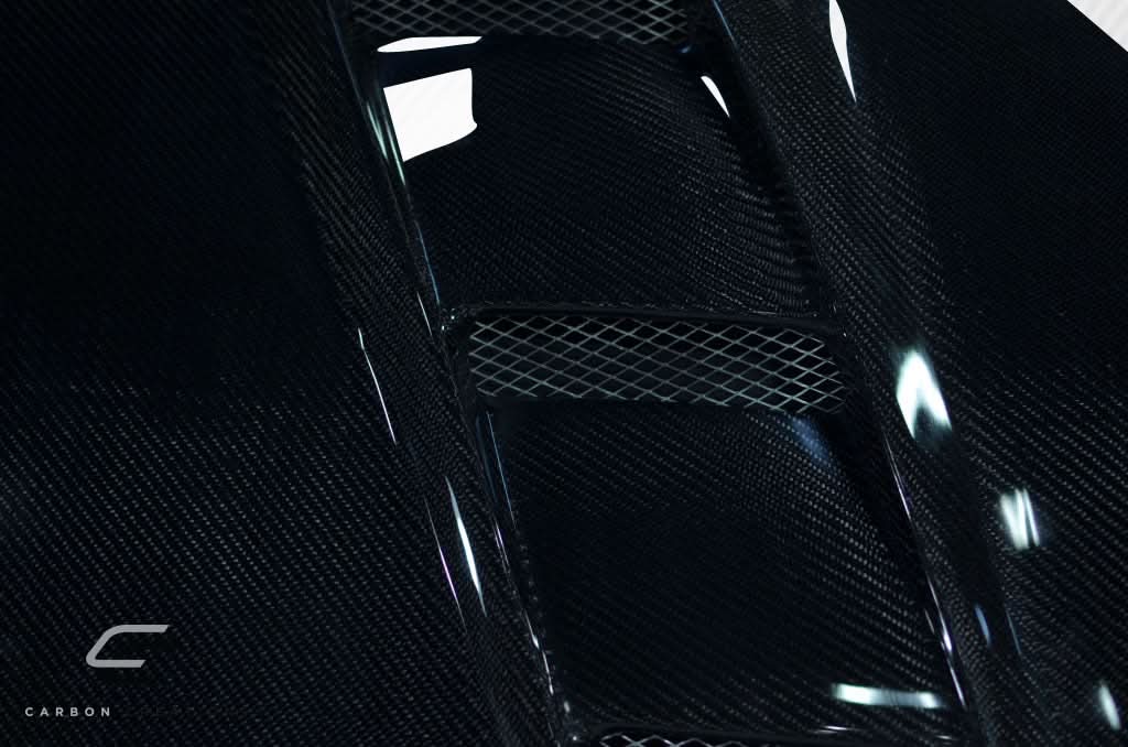 2010-2012 Hyundai Genesis Coupe RS-1 Style Hood - Carbon Fiber
