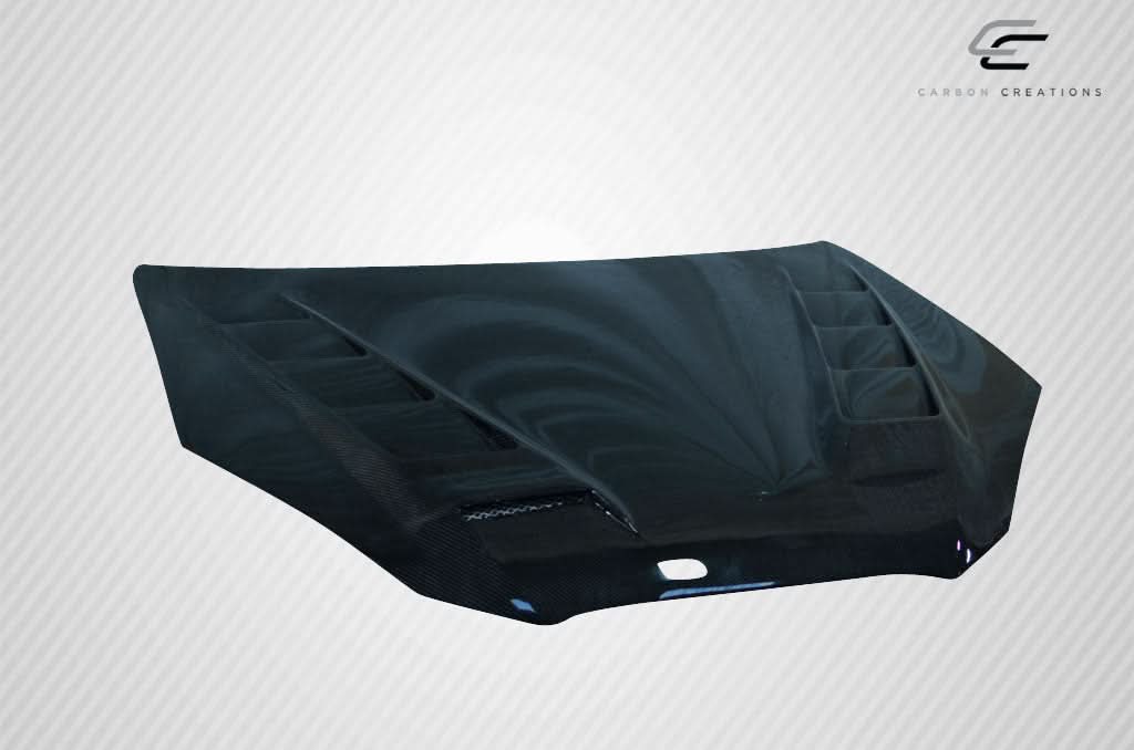 2010-2012 Hyundai Genesis Coupe RS-1 Style Hood - Carbon Fiber