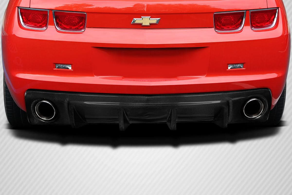 2010-2013 Chevrolet Camaro H Sport Style Rear Diffuser - Carbon Fiber