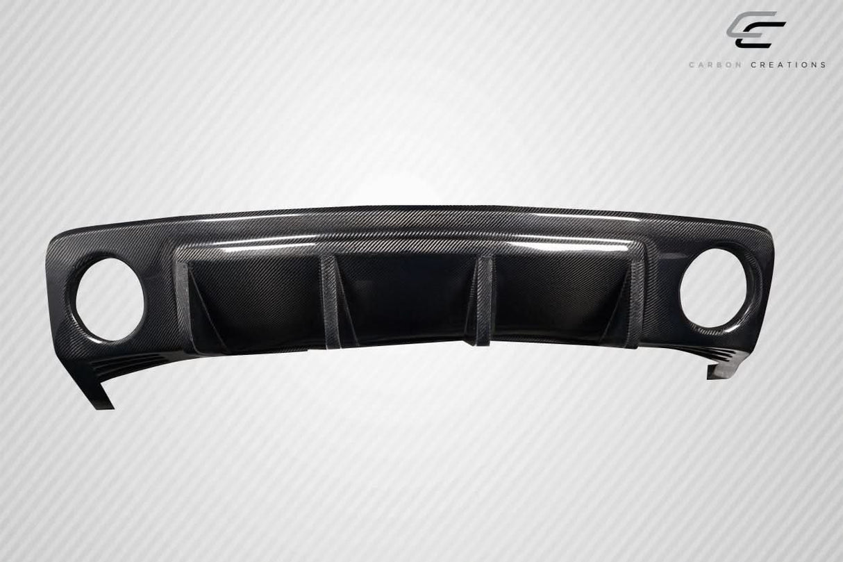 2010-2013 Chevrolet Camaro H Sport Style Rear Diffuser - Carbon Fiber