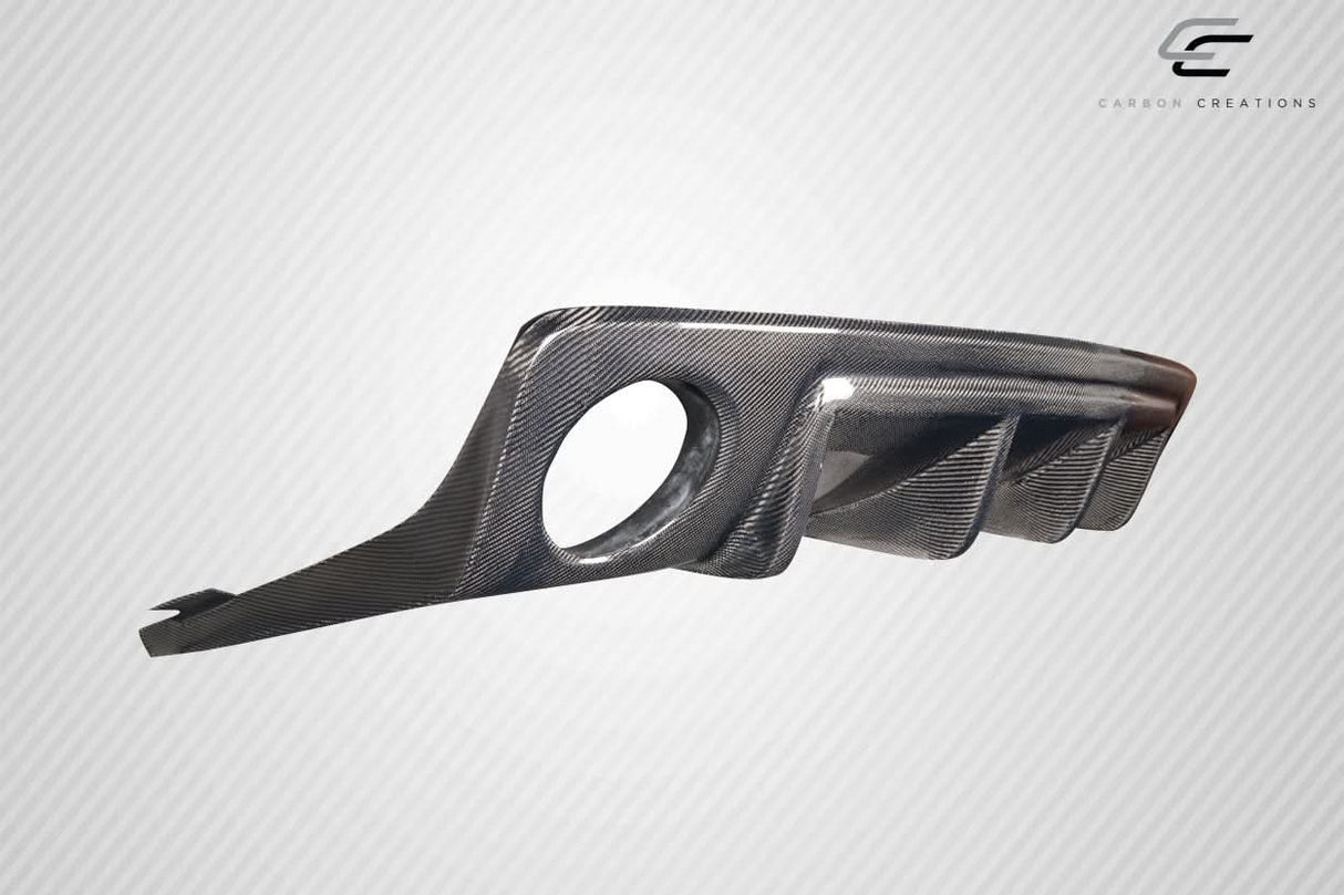 2010-2013 Chevrolet Camaro H Sport Style Rear Diffuser - Carbon Fiber