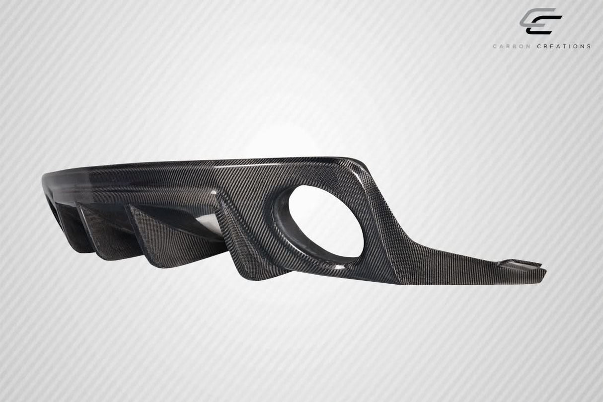 2010-2013 Chevrolet Camaro H Sport Style Rear Diffuser - Carbon Fiber