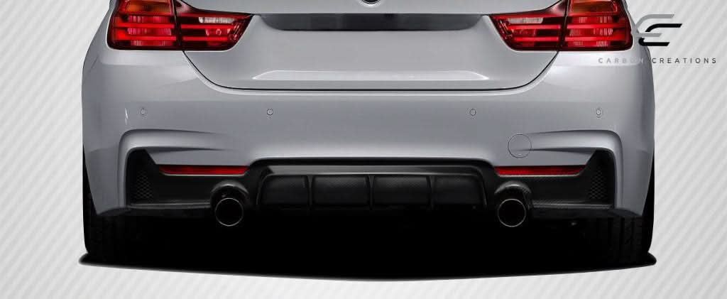 2014-2020 BMW 4 Series M Performance Look Rear Diffuser - Carbon