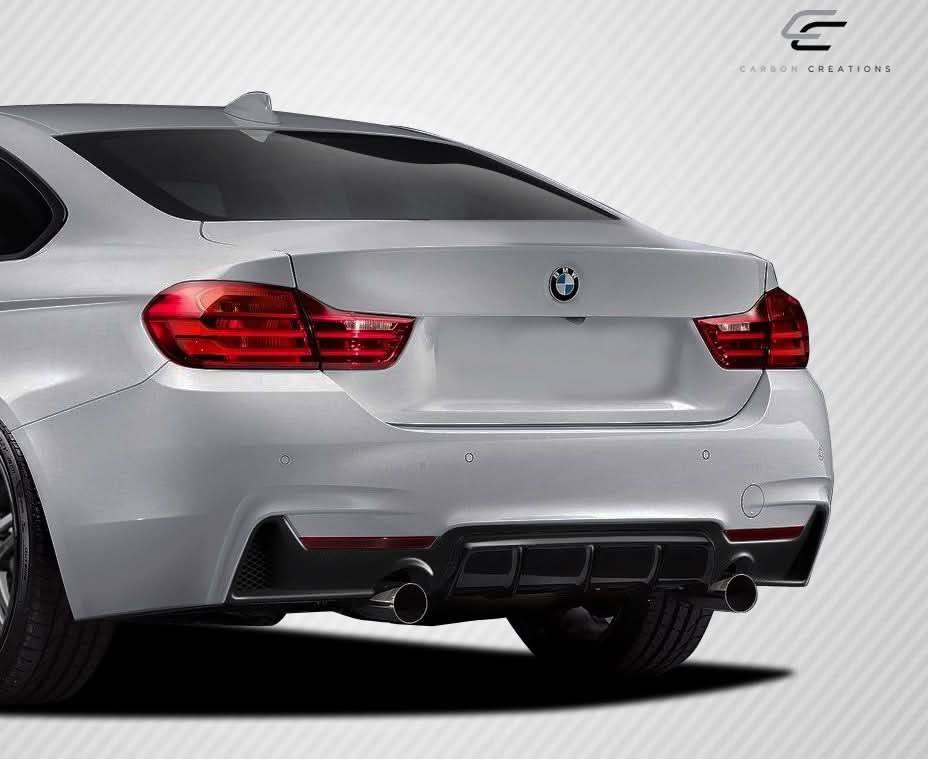 2014-2020 BMW 4 Series M Performance Look Rear Diffuser - Carbon