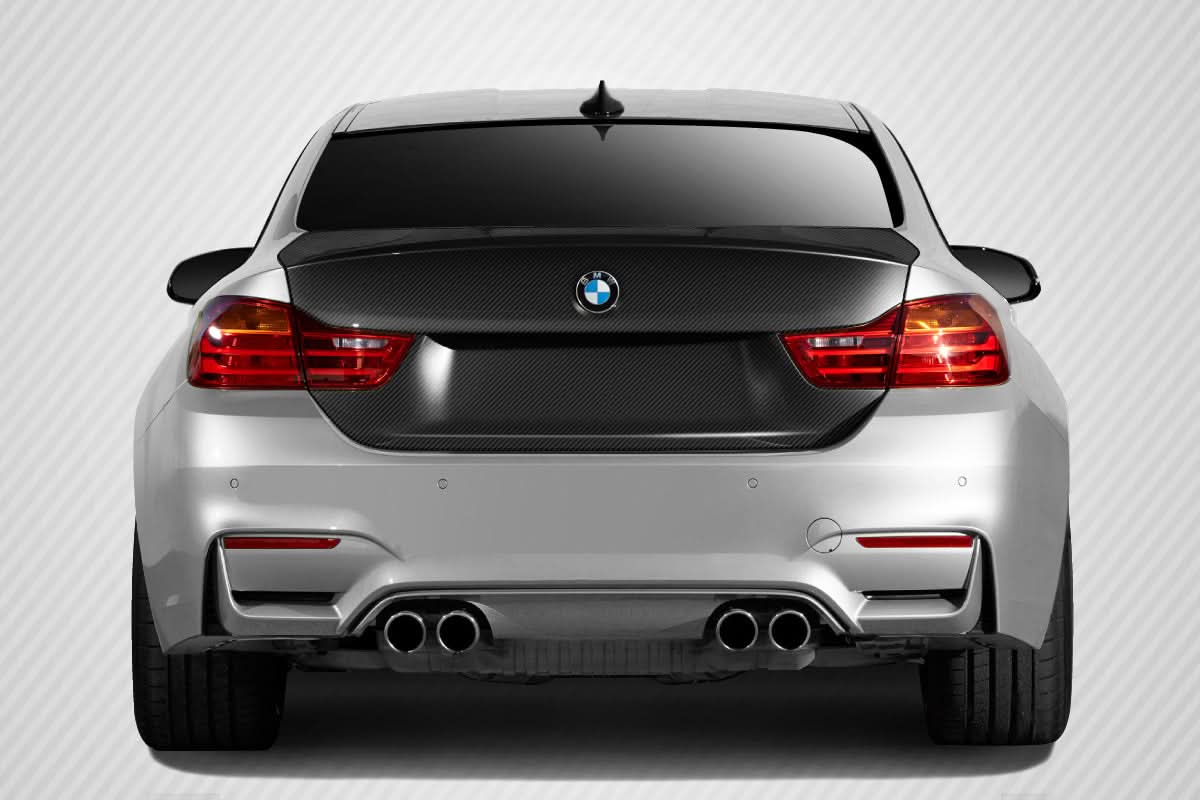 2014-2020 BMW 4 Series M4 Look Trunk Lid - Carbon Fiber