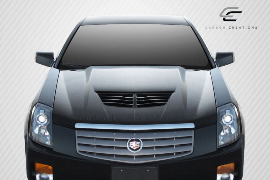 2003-2007 Cadillac CTS Stingray Z Style Hood - Dry Carbon Fiber
