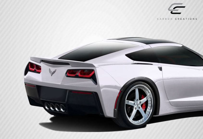 2014-2019 Chevrolet Corvette C7 ZR-C Style Fender Flares - Carbon Fiber