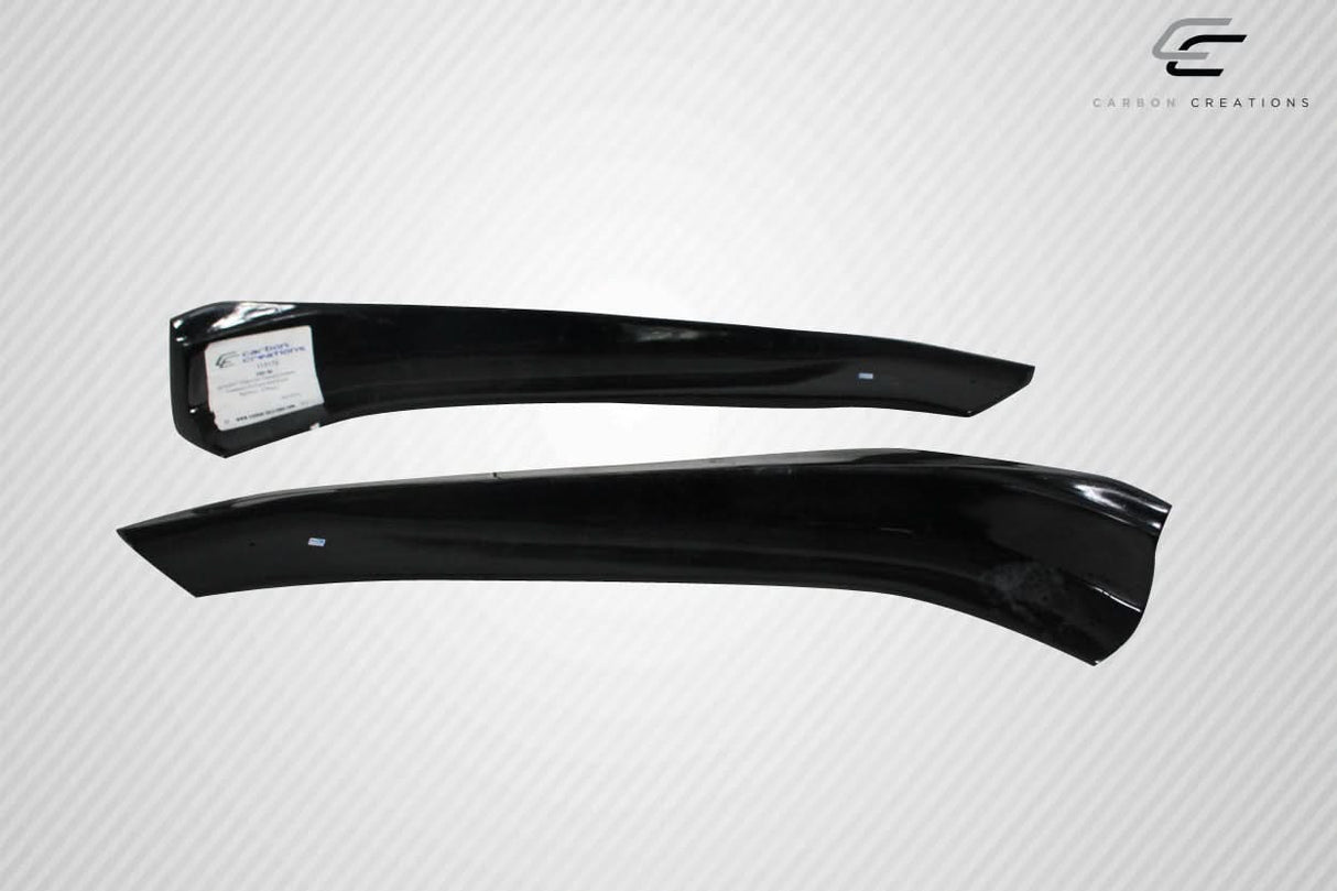 2016-2018 Chevrolet Camaro DriTech Grid Style Front Splitters - Carbon
