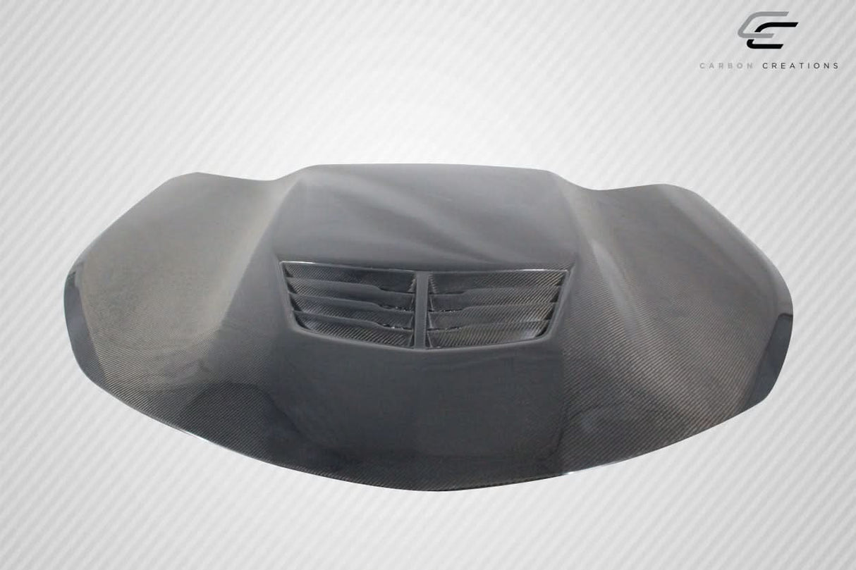 2016-2023 Chevrolet Camaro DriTech Grid Style Hood - Carbon Fiber