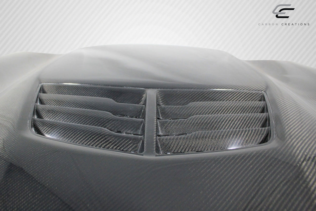 2016-2023 Chevrolet Camaro Carbon Creations DriTech Grid Hood - 1 Piece
