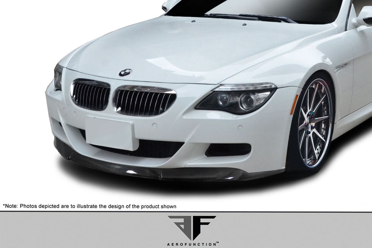 2006-2010 BMW M6 AF-1 Style Front Lip Spoiler - Carbon Fiber