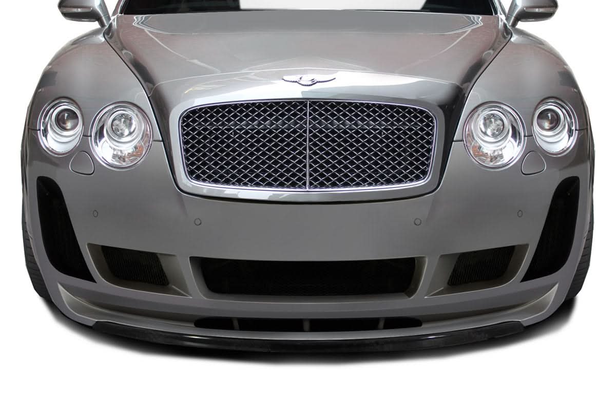 2003-2010 Bentley Continental GT AF-2 Style Front Lip Spoiler - Carbon