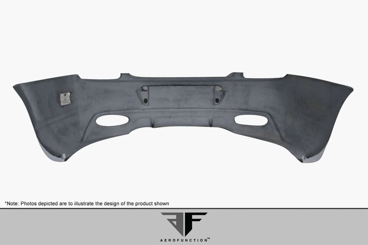 2003-2010 Bentley Continental GT GTC AF-2 Style Rear Bumper - FRP