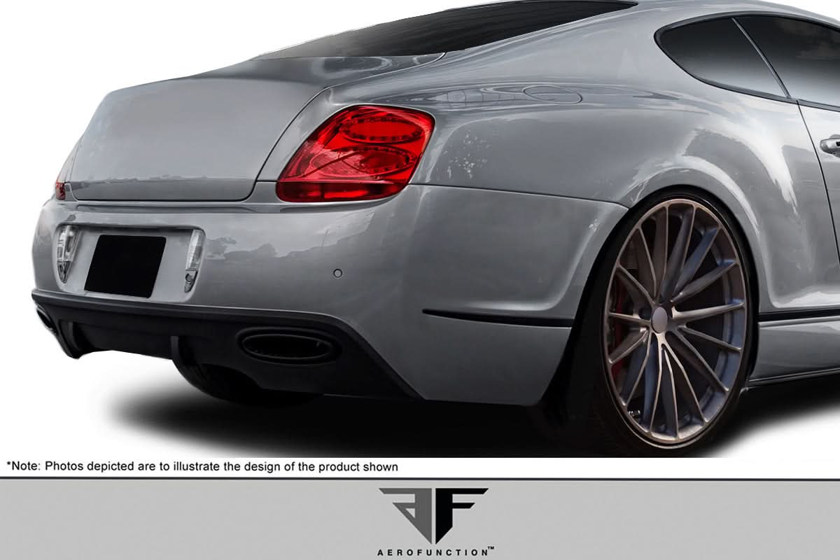 2003-2010 Bentley Continental GT GTC AF-2 Style Rear Bumper - FRP