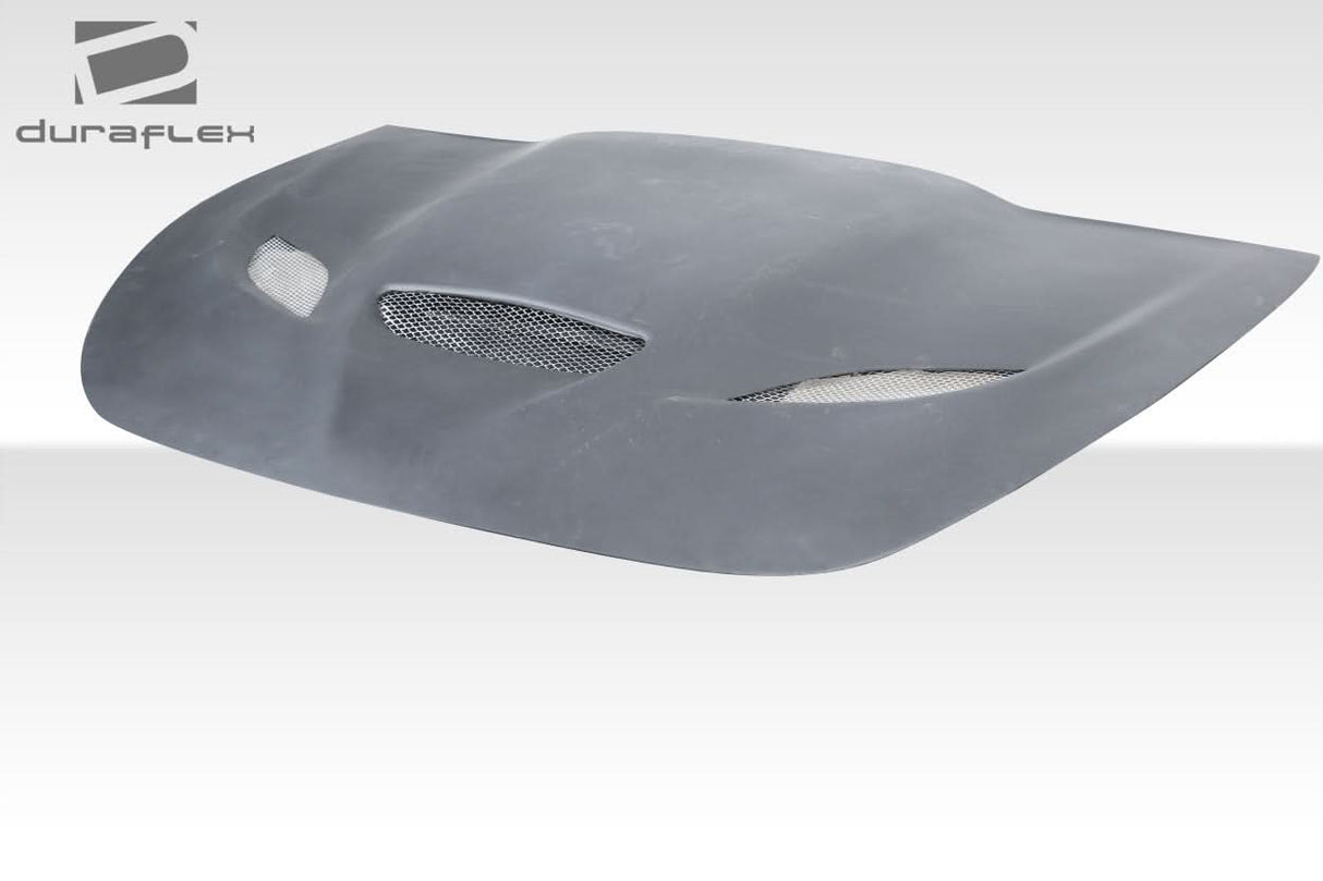2013-2016 Dodge Dart Hellcat Look Hood - 1 Piece - FRP