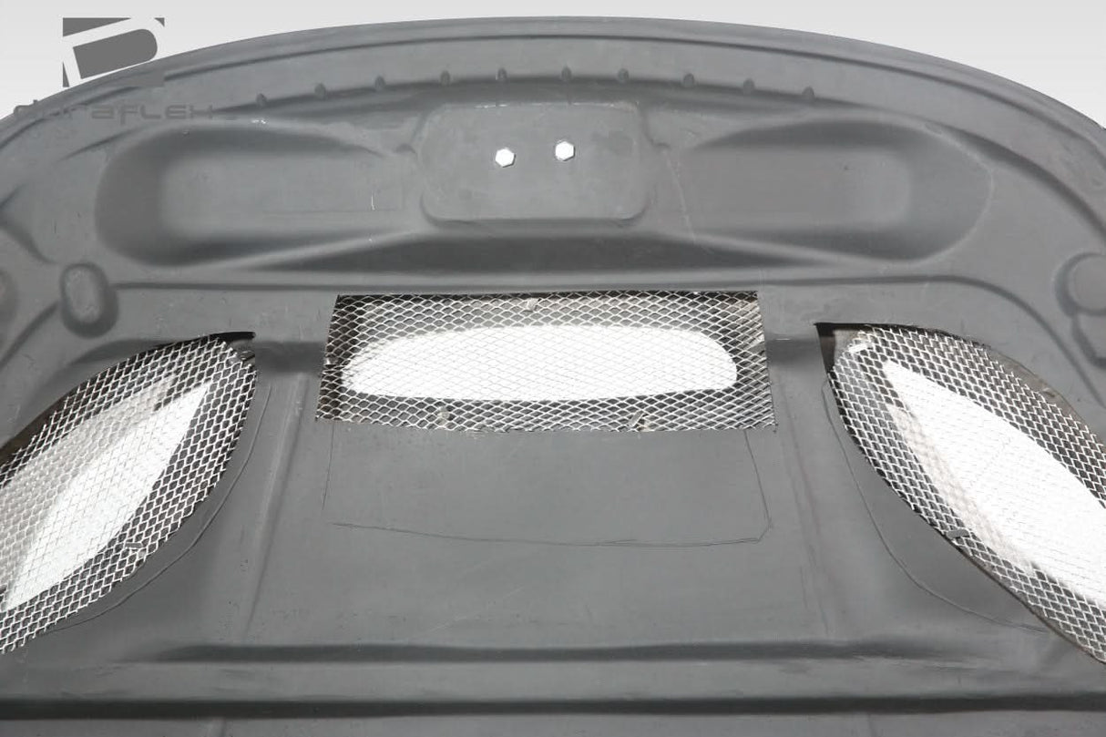 2013-2016 Dodge Dart Hellcat Look Hood - 1 Piece - FRP