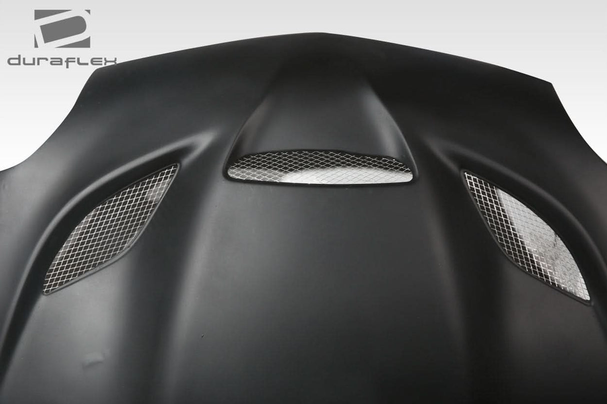 2000-2005 Dodge Neon Hellcat Look Hood - 1 Piece - FRP