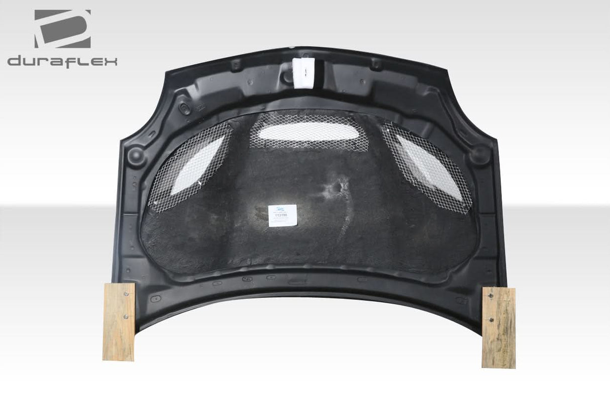 2000-2005 Dodge Neon Hellcat Look Hood - 1 Piece - FRP