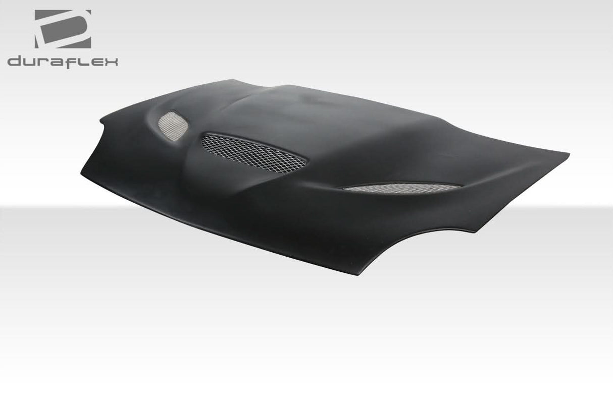 2000-2005 Dodge Neon Hellcat Look Hood - 1 Piece - FRP