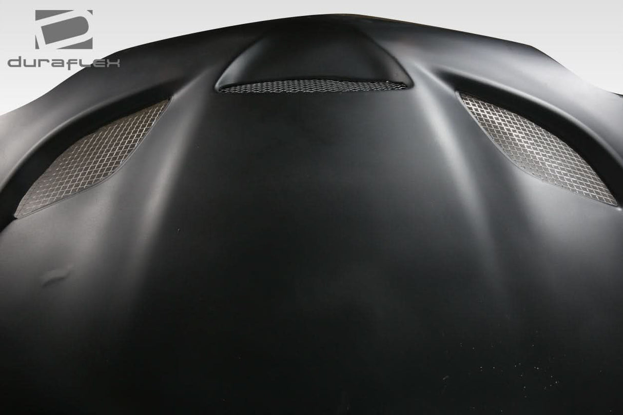 2000-2005 Dodge Neon Hellcat Look Hood - 1 Piece - FRP