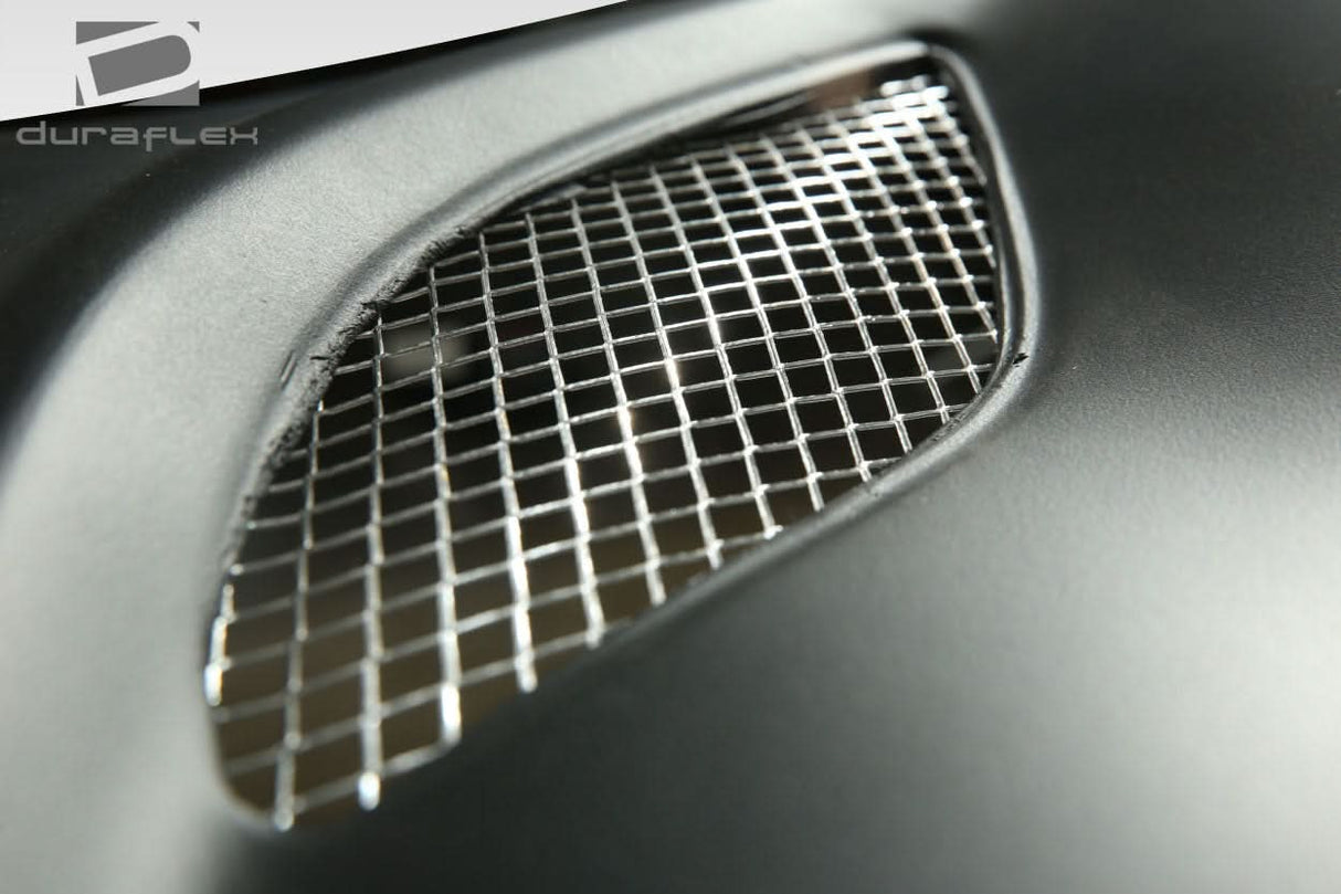 2000-2005 Dodge Neon Hellcat Look Hood - 1 Piece - FRP
