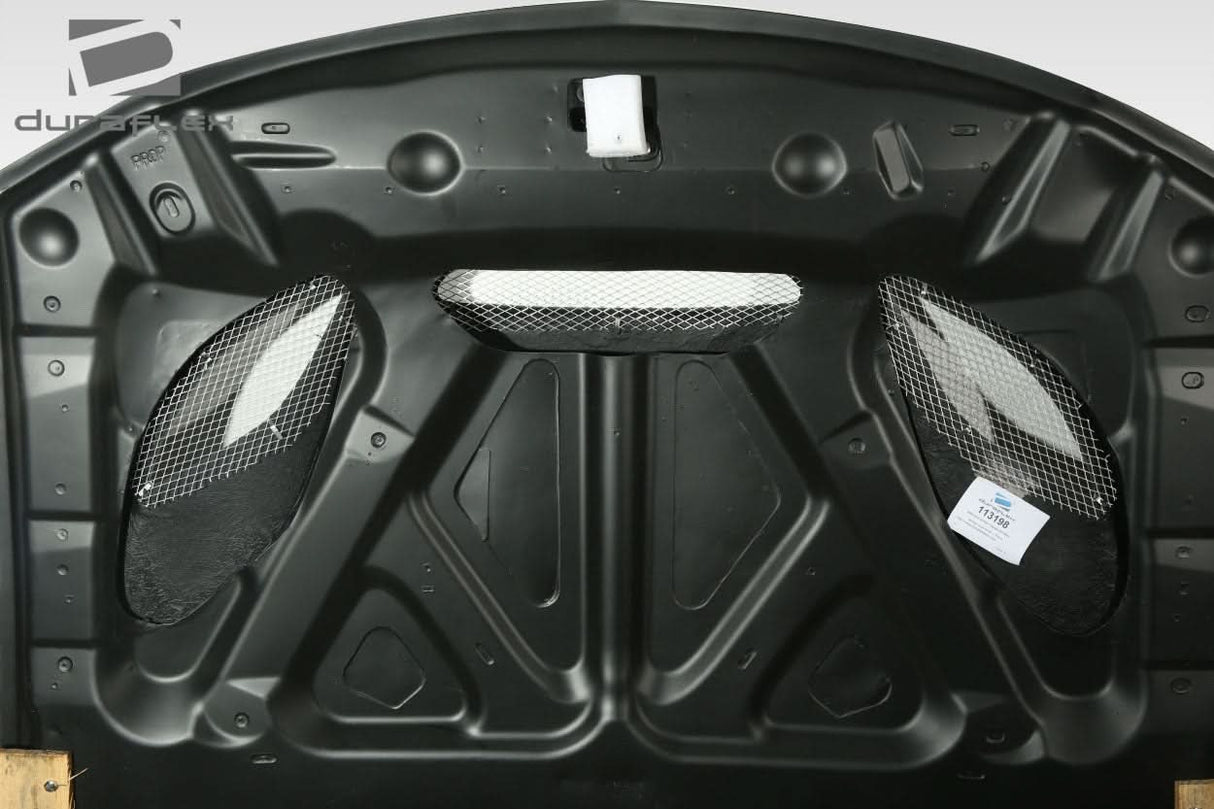 2006-2010 Dodge Charger Hellcat Look Hood - 1 Piece - FRP