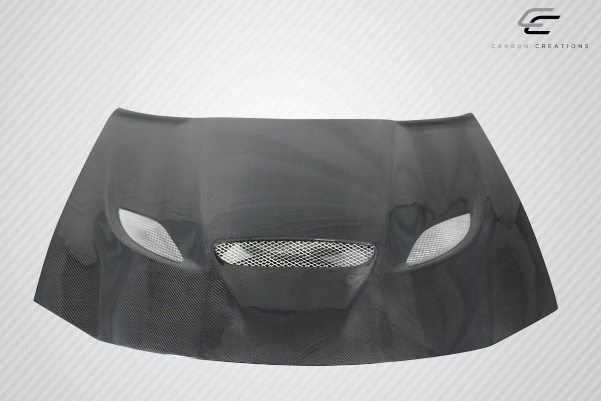 2006-2010 Dodge Charger Hellcat Look Hood - Dry Carbon
