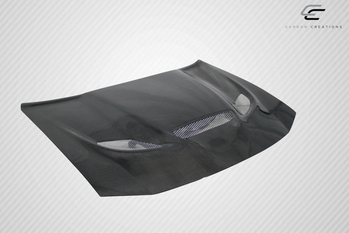 2006-2010 Dodge Charger Hellcat Look Hood - Dry Carbon