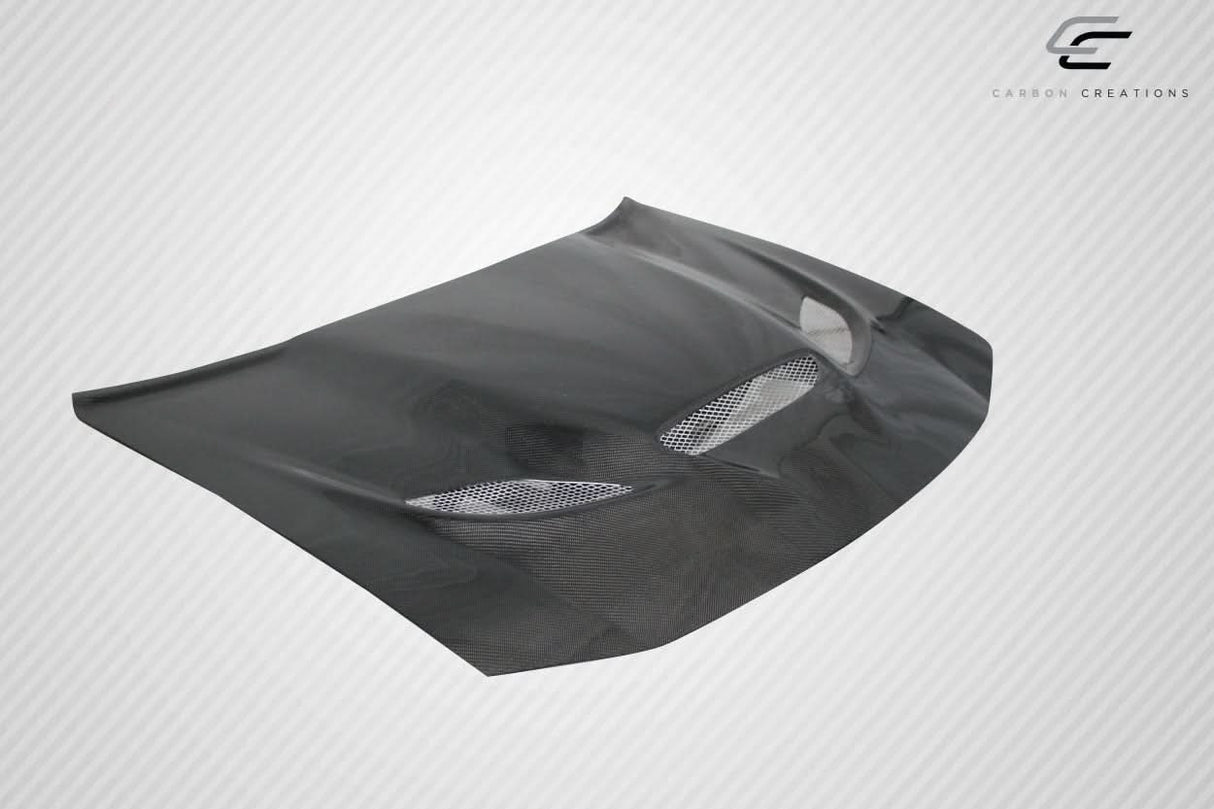 2006-2010 Dodge Charger Hellcat Look Hood - Dry Carbon