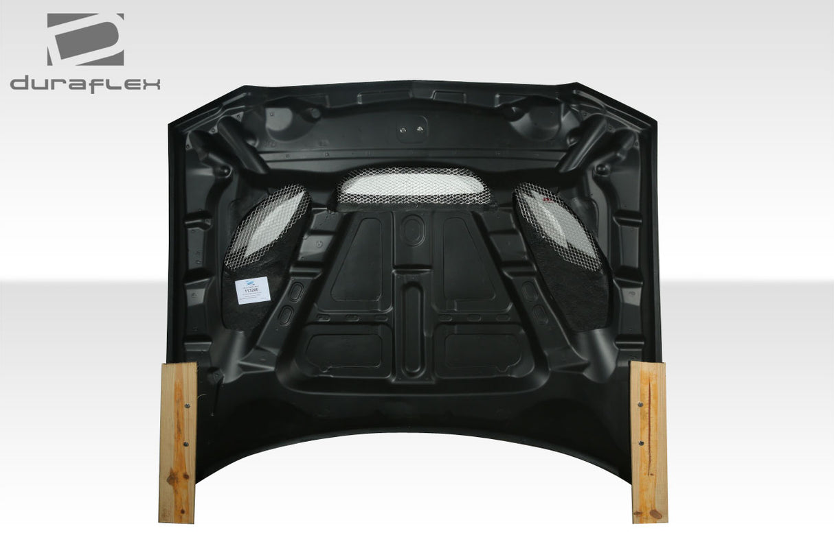 2011-2014 Dodge Charger Hellcat Look Hood - 1 Piece - FRP