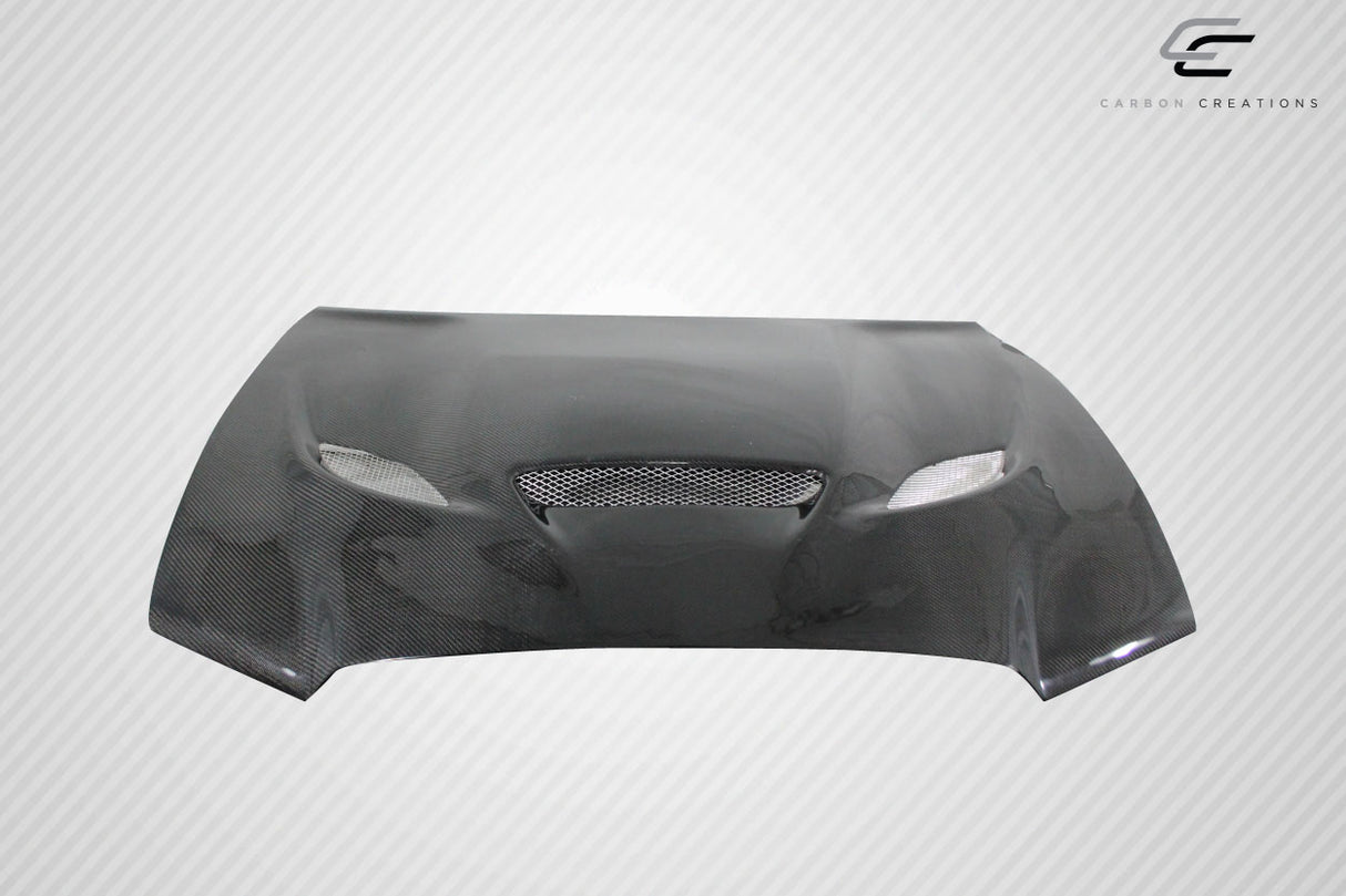2011-2014 Dodge Charger Carbon Creations DriTech Hellcat Look Hood - 1 Piece