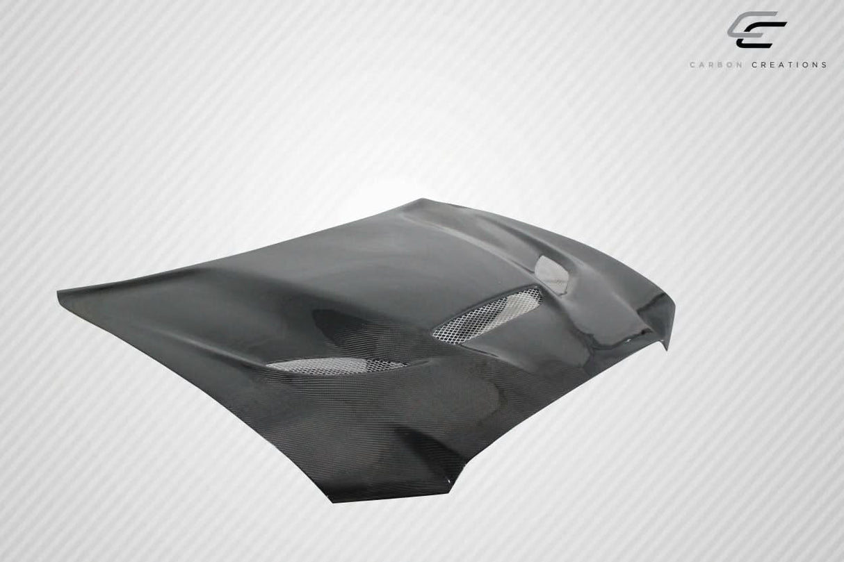 2011-2014 Dodge Charger Hellcat Look Hood - Carbon Fiber