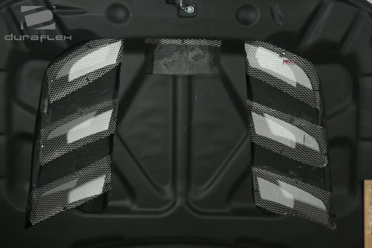 2005-2007 Dodge Magnum Viper Look Hood - 1 Piece - FRP