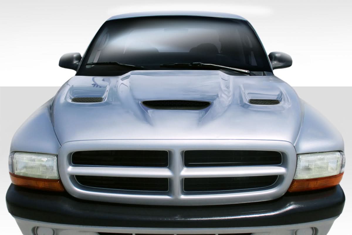 1997-2004 Dodge Dakota/1998-2003 Durango Hellcat Look Hood - FRP