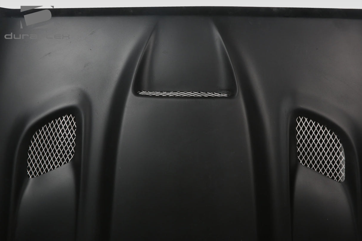 2007-2018 Jeep Wrangler Duraflex Hellcat Look Hood - 1 Piece