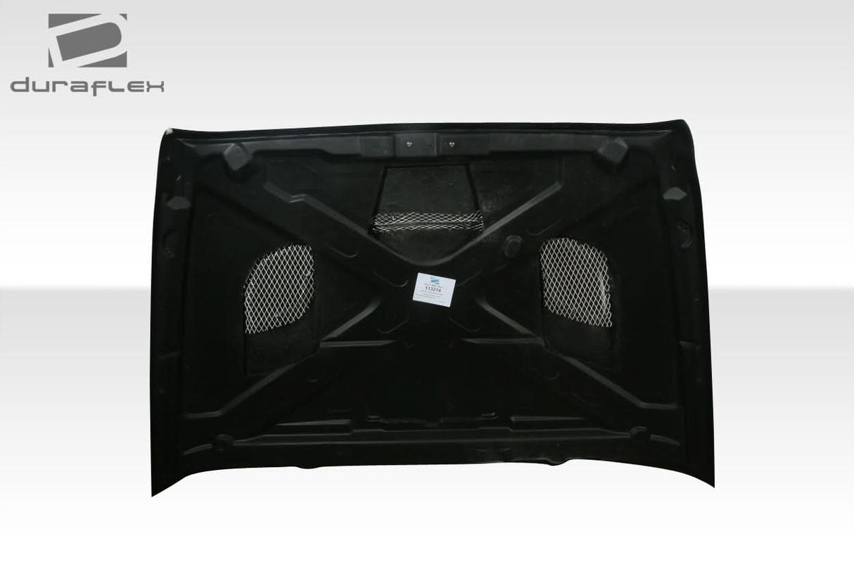 2007-2018 Jeep Wrangler Hellcat Look Hood - 1 Piece - FRP