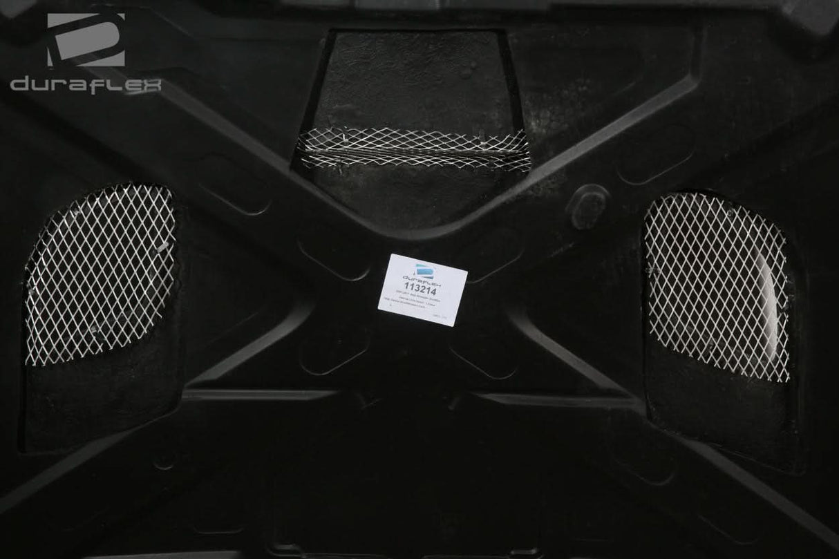 2007-2018 Jeep Wrangler Hellcat Look Hood - 1 Piece - FRP