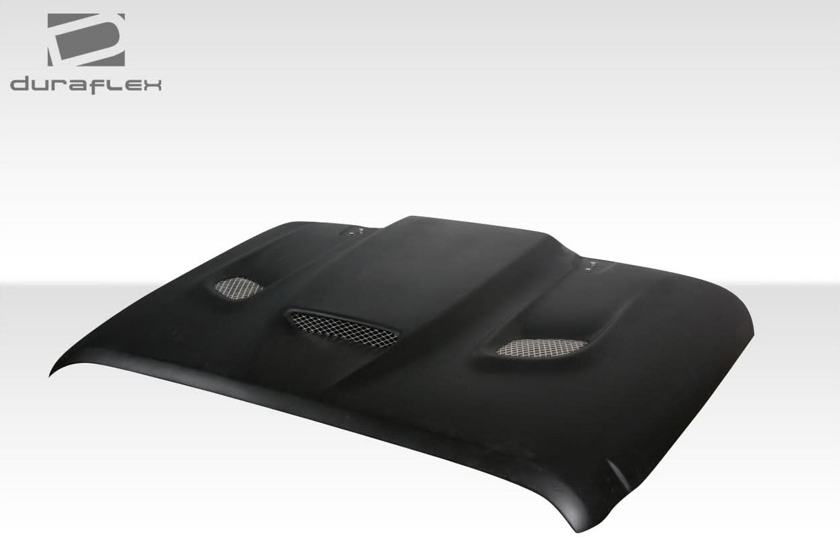 2007-2018 Jeep Wrangler Hellcat Look Hood - 1 Piece - FRP