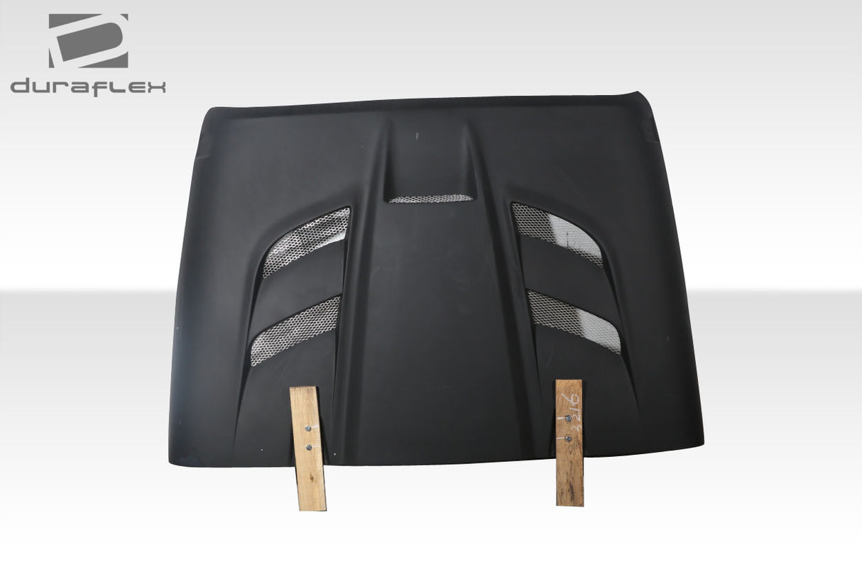 2007-2018 Jeep Wrangler Viper Look Hood - 1 Piece - FRP