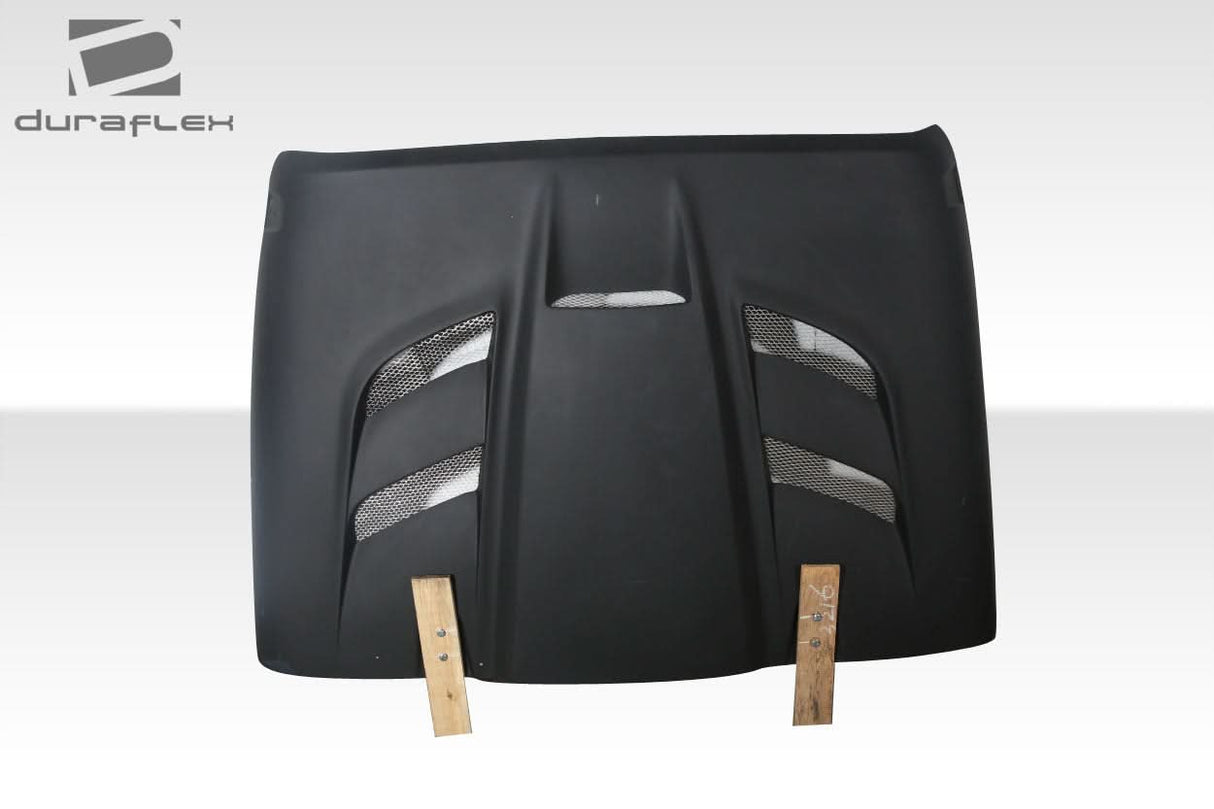 2007-2018 Jeep Wrangler Viper Look Hood - 1 Piece - FRP