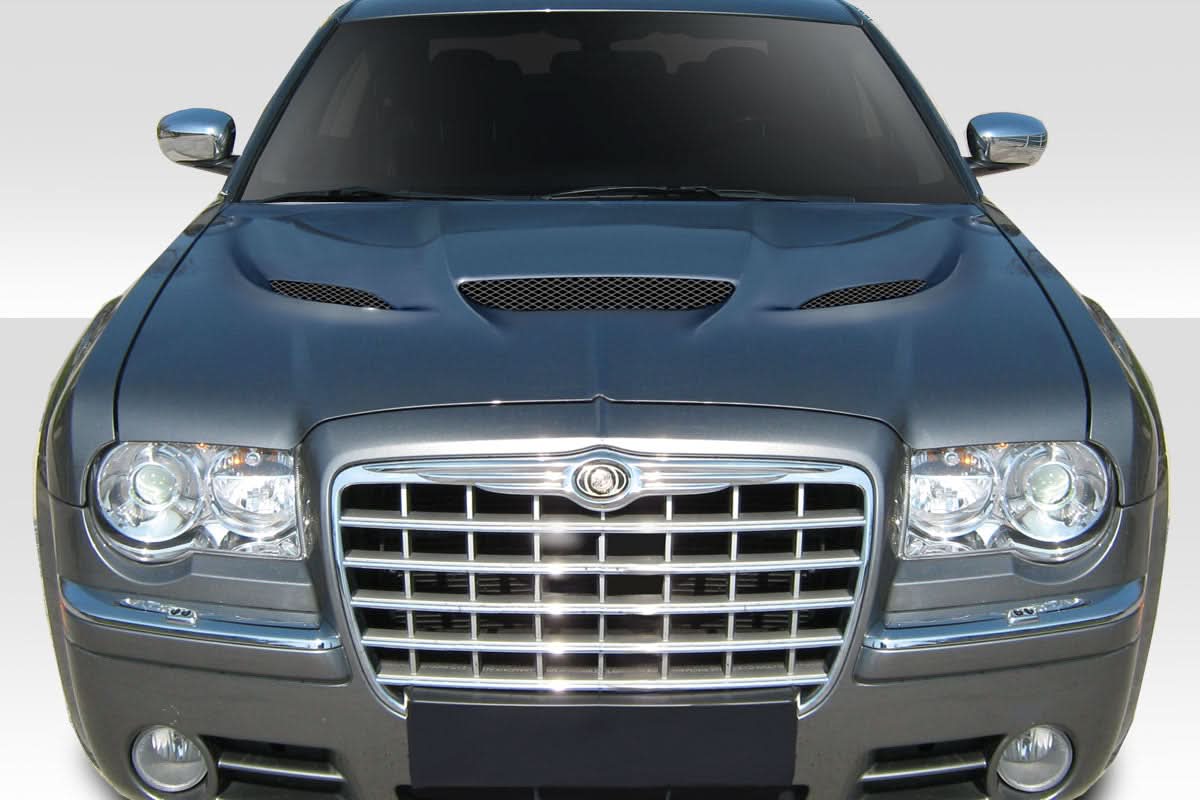 2005-2010 Chrysler 300 Hellcat Look Hood - FRP