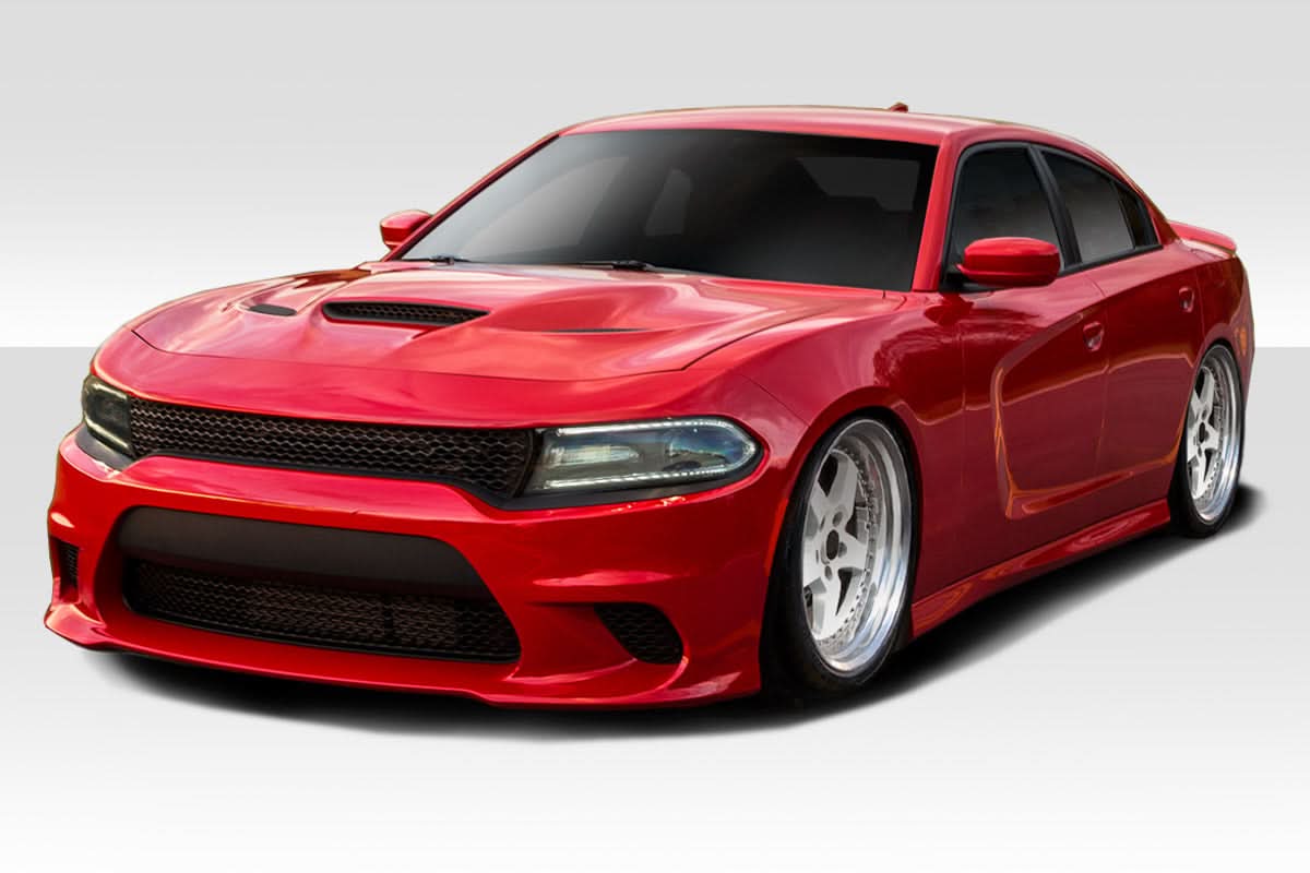2015-2023 Dodge Charger Hellcat Look Body Kit - 4 Piece - FRP