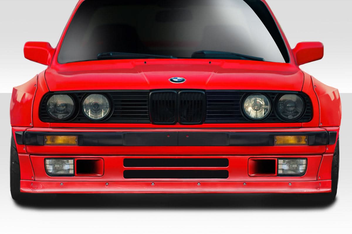 1984-1991 BMW 3 Series TKO Style Front Lip - 1 Piece - FRP