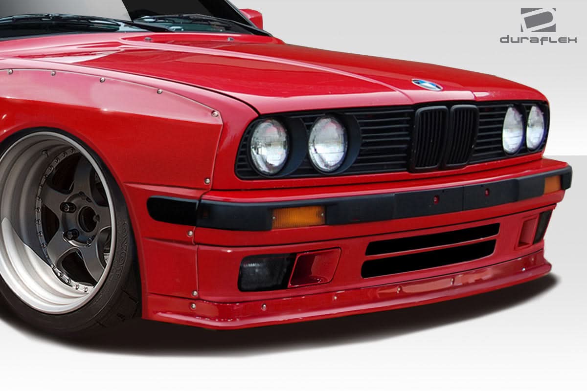 1984-1991 BMW 3 Series TKO Style Front Lip - 1 Piece - FRP