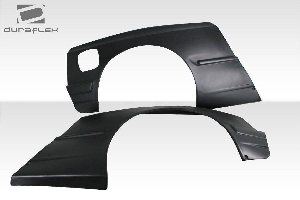 1984-1991 BMW 3 Series E30 Duraflex TKO Wide Body Rear Fender Flares 70mm - 2 Piece